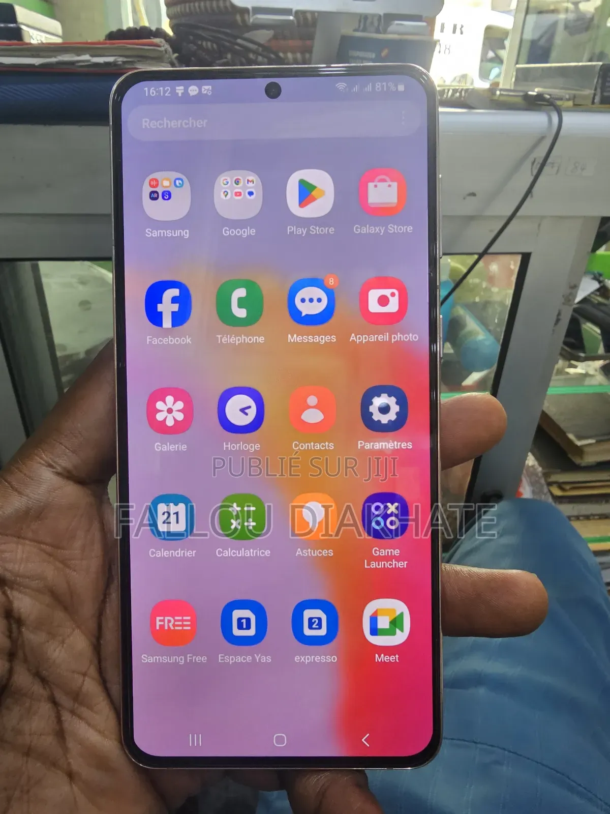 New Samsung Galaxy S21+ 5G 256 GB Argenté