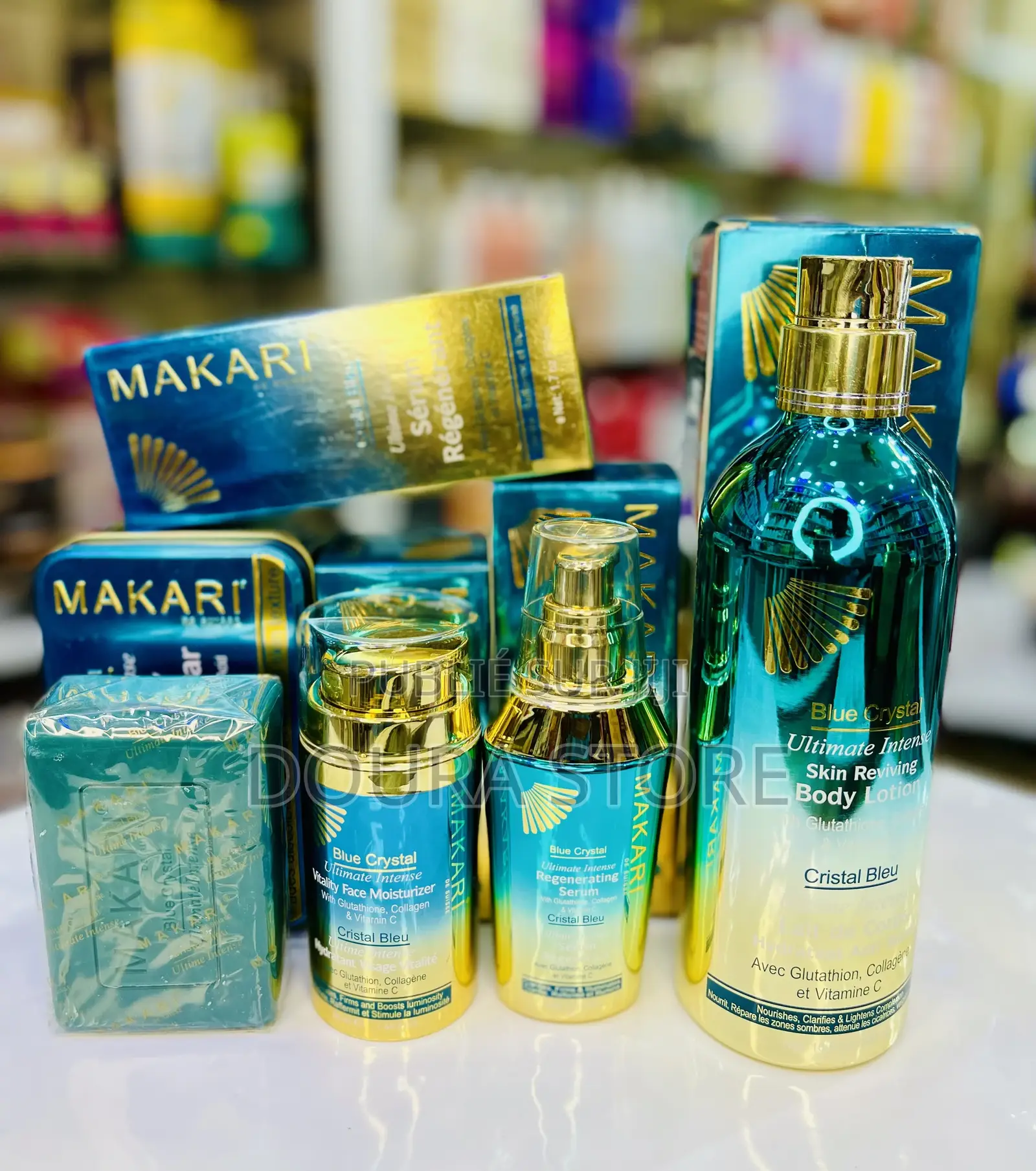 Gamme Makari Cristal Bleu