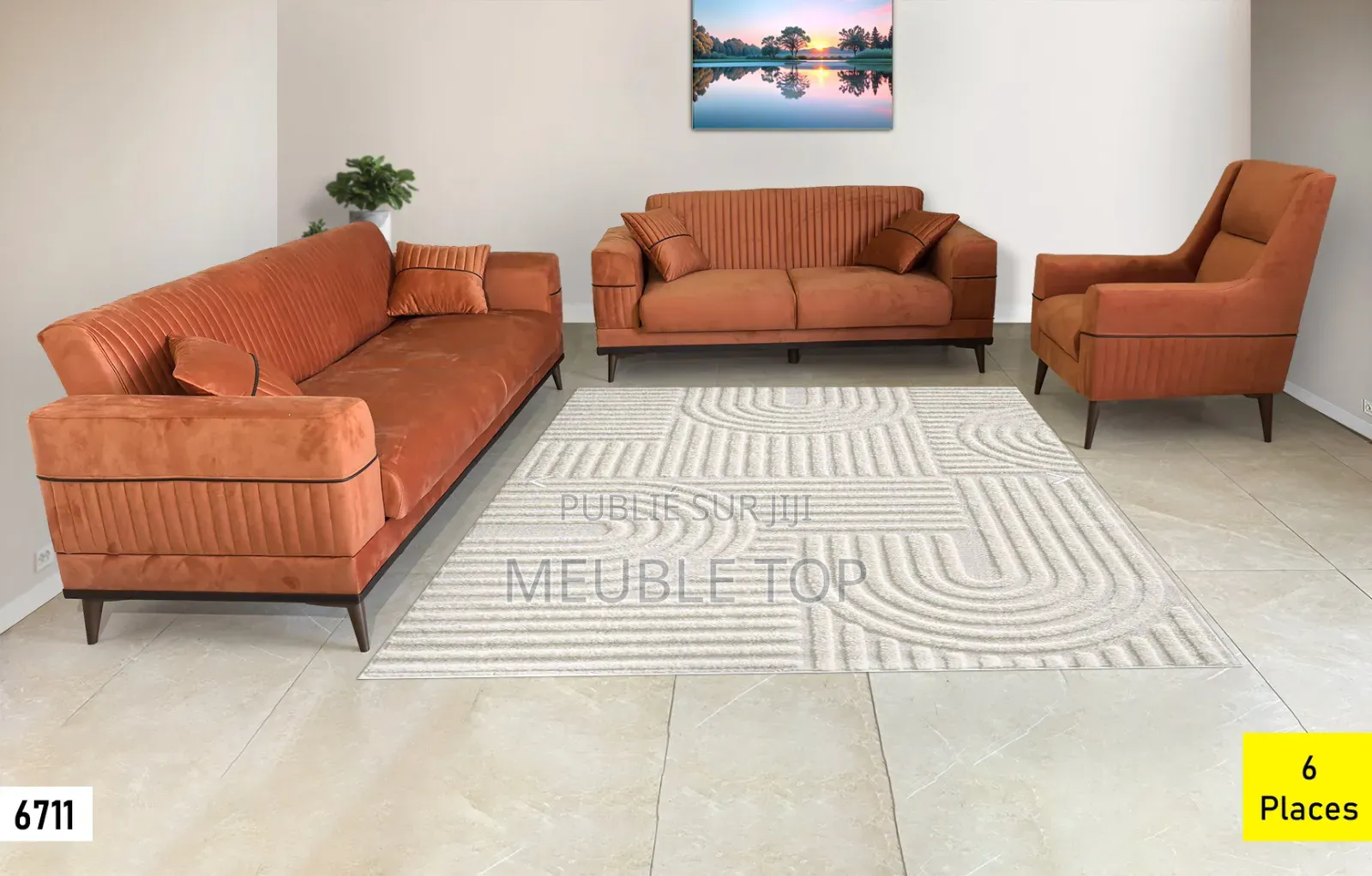 Salon Turc De 6 Places