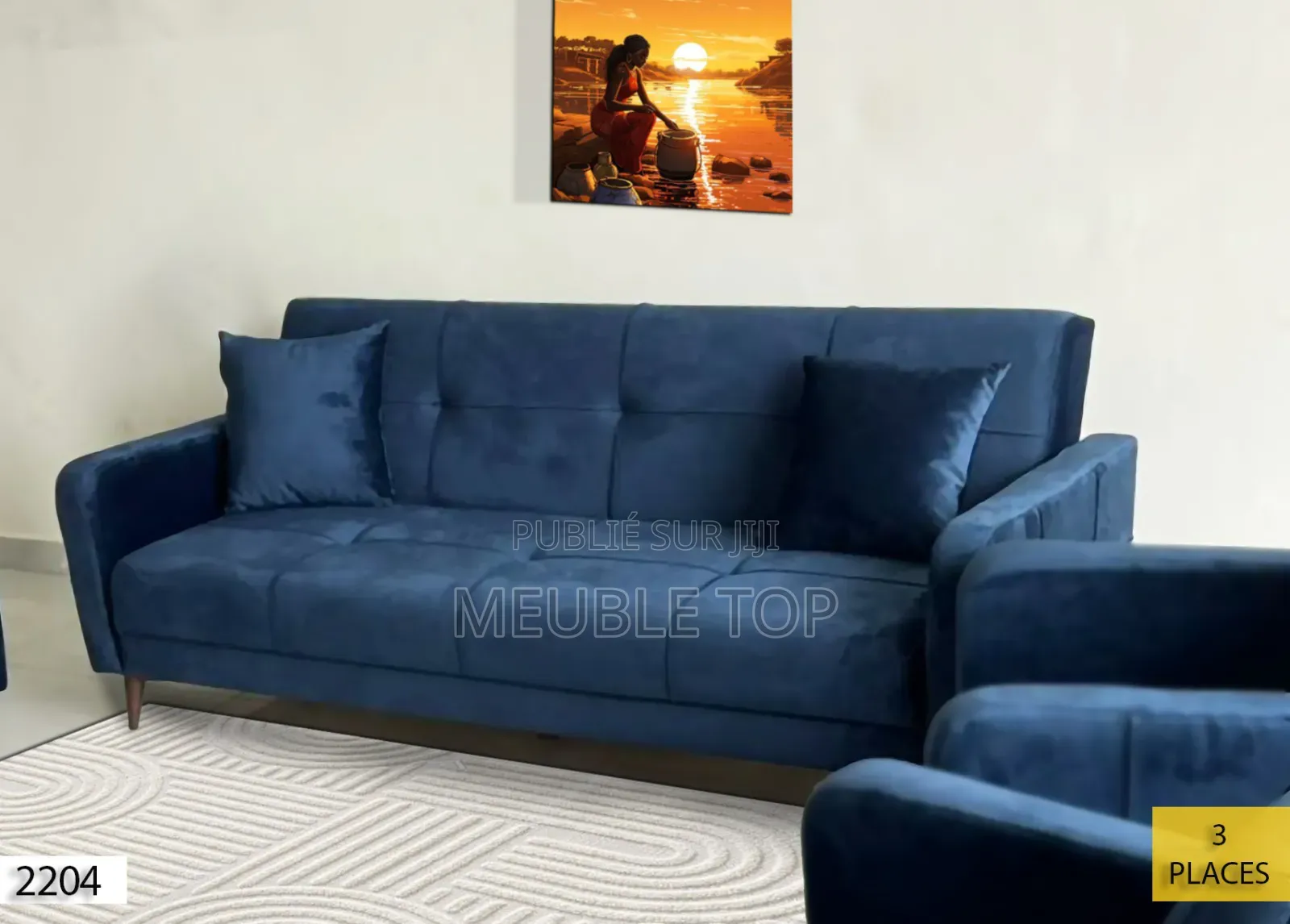 Promo Chambre À Coucher + Salon 7 Places Et Matelas