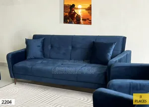 Salon en Tissus 7 Places Neufs