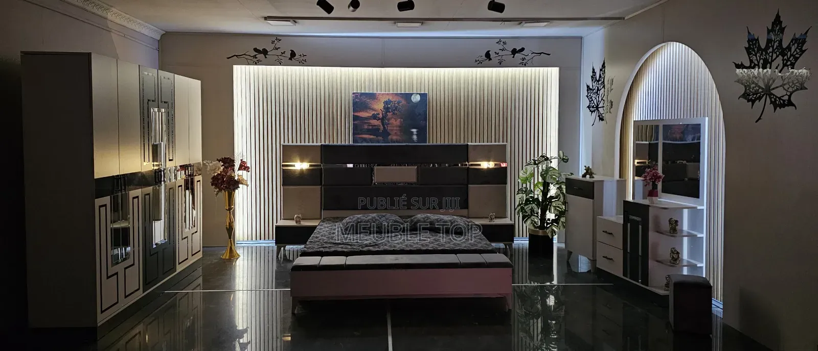 Promo Chambre À Coucher + Salon 7 Places Et Matelas