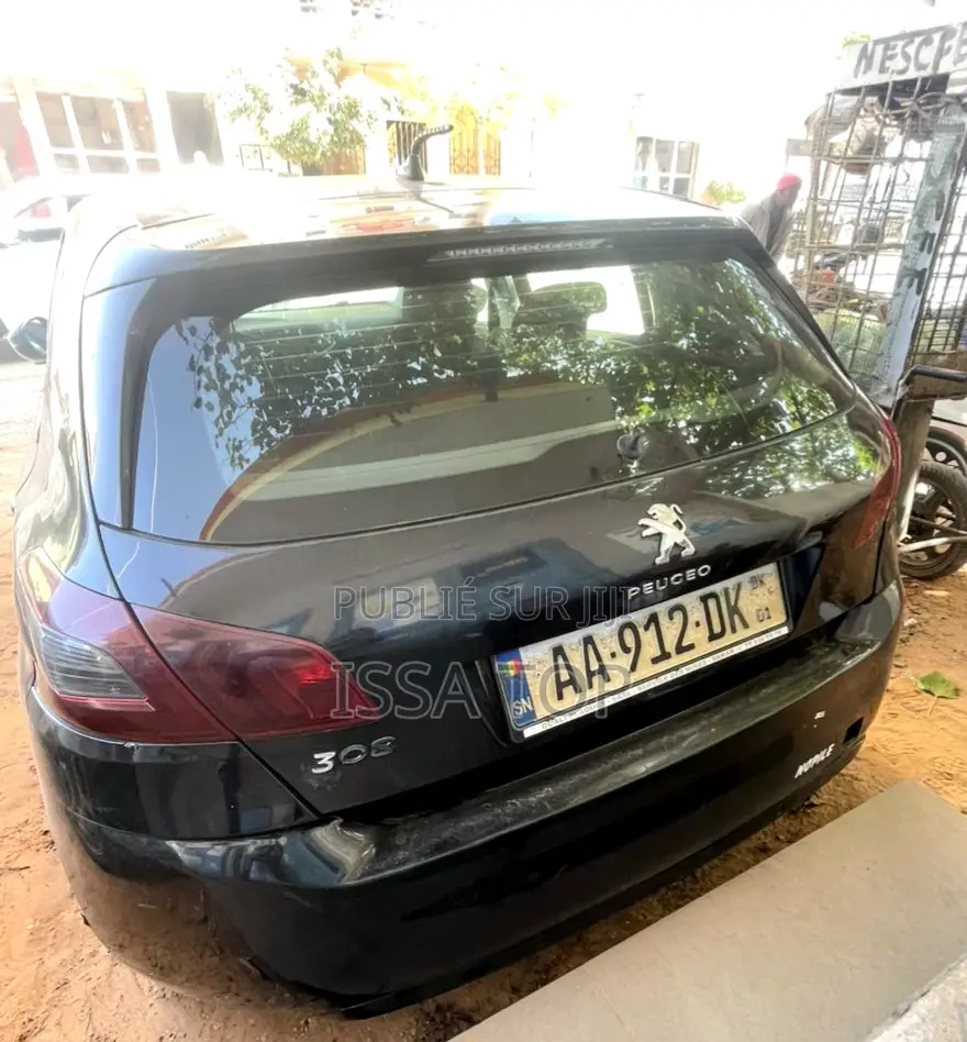 Peugeot 308 2013 Black