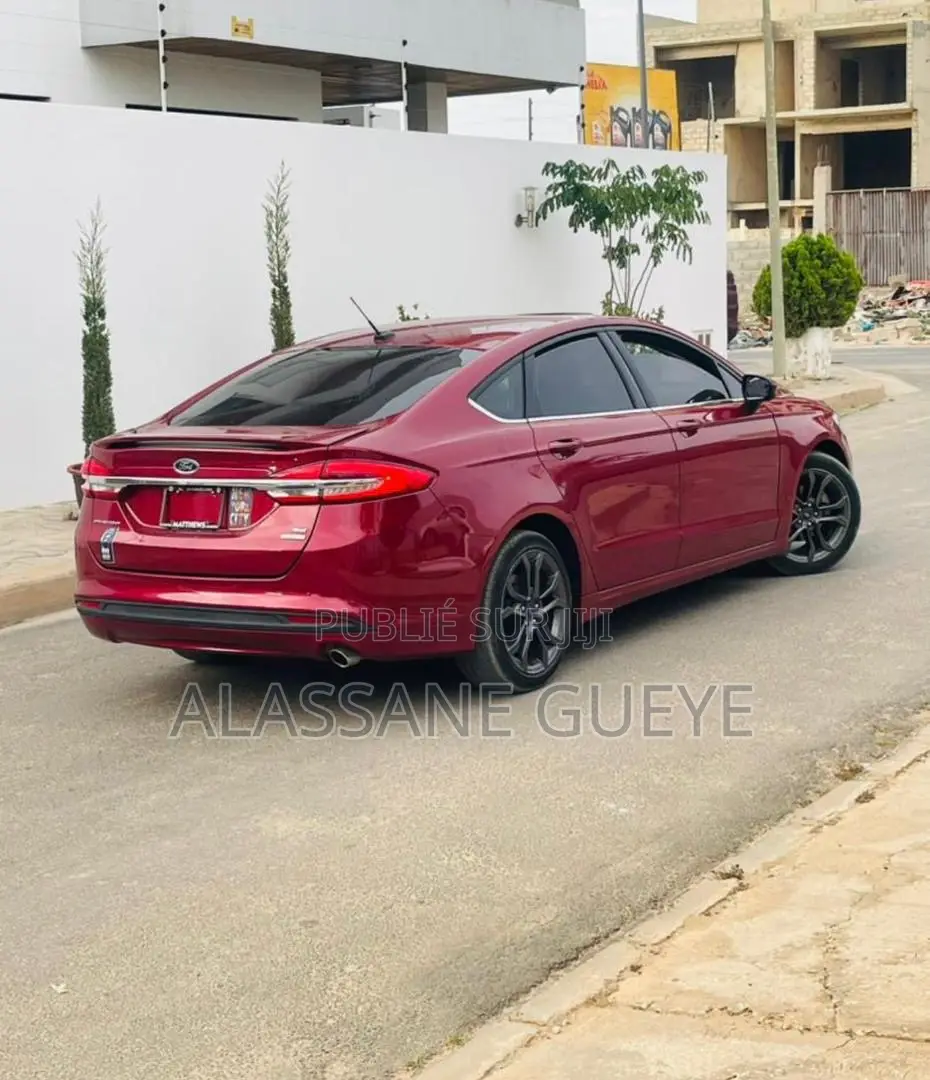 Ford Fusion SE AWD 2018 Rouge