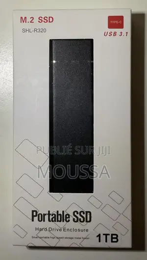 Photo - Disque Dur Externe SSD 1to( 1000 Go)