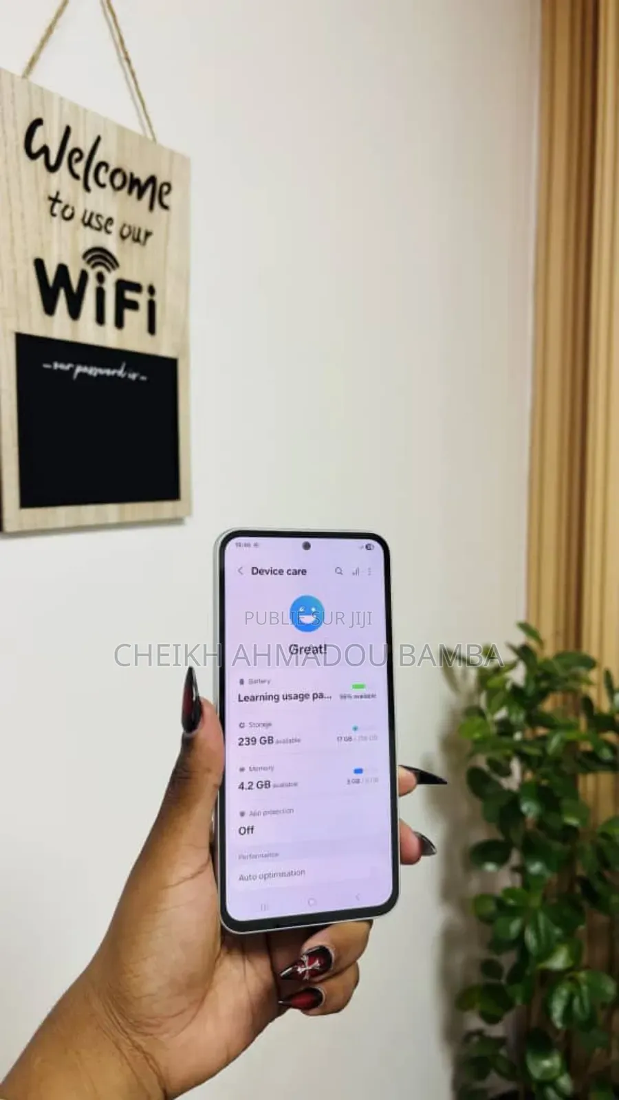 New Samsung Galaxy A54 5G 128 GB Blanc