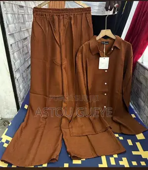 Photo - Ensemble Chemise Pantalon en Lin