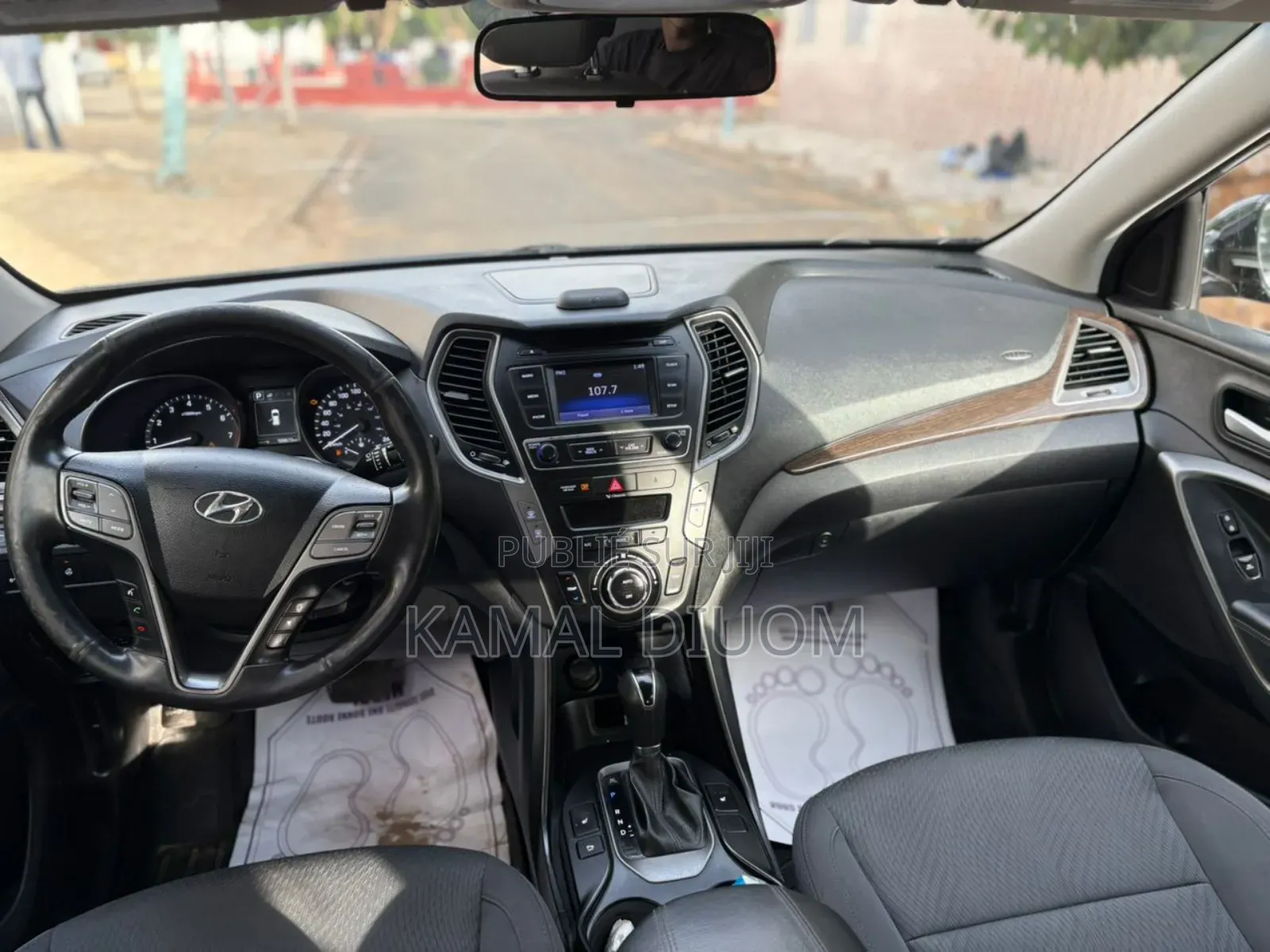 Hyundai Santa Fe Limited AWD 2017 Blue