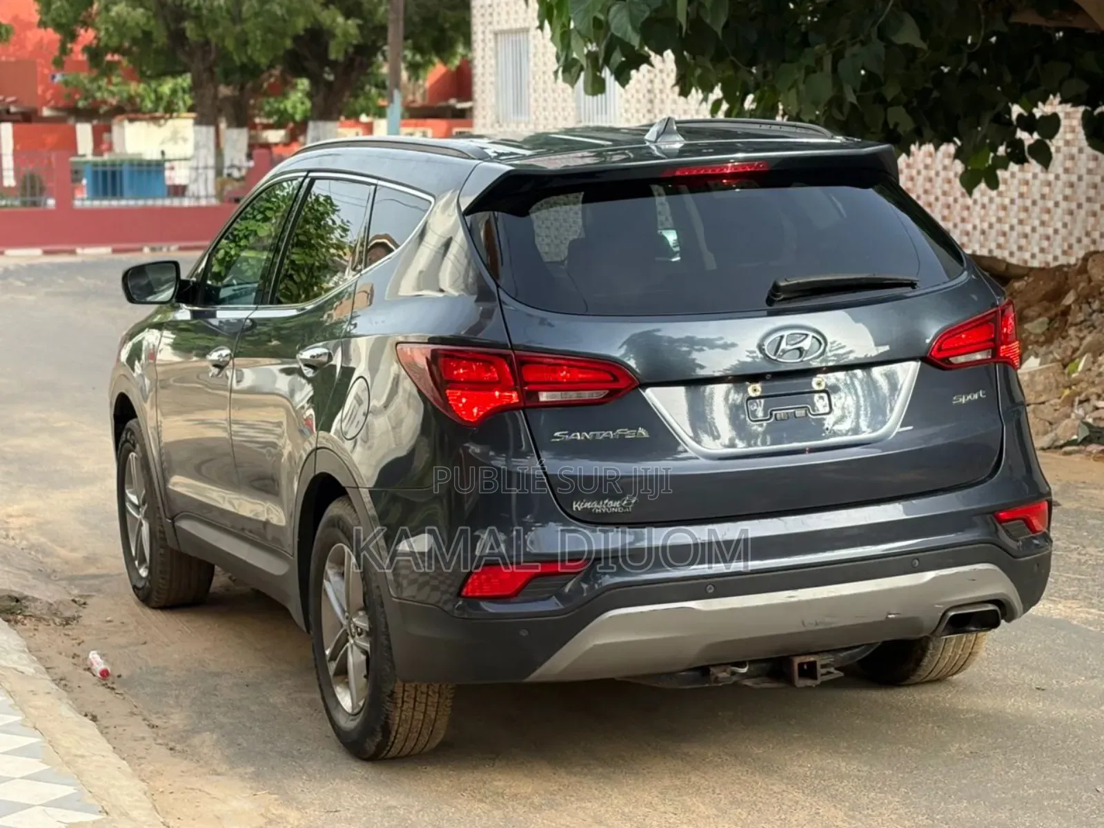 Hyundai Santa Fe Limited AWD 2017 Blue