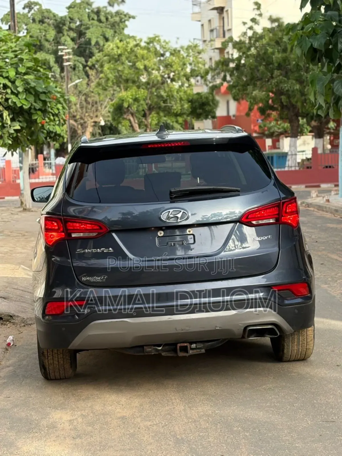 Hyundai Santa Fe Limited AWD 2017 Blue