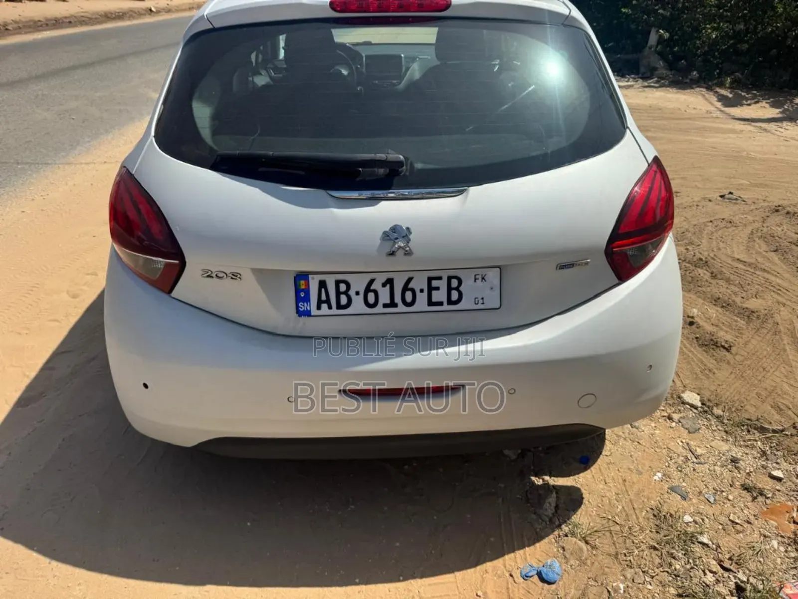 Peugeot 208 2016 Blanc