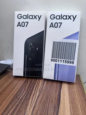 New Samsung Galaxy A07 4G 64 GB Black