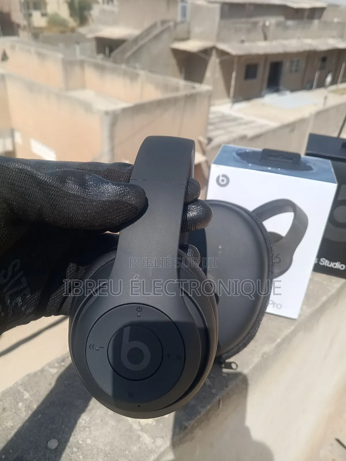 Casque Beats Studio Pro + Sacoche De Protection Casque Très Puissant