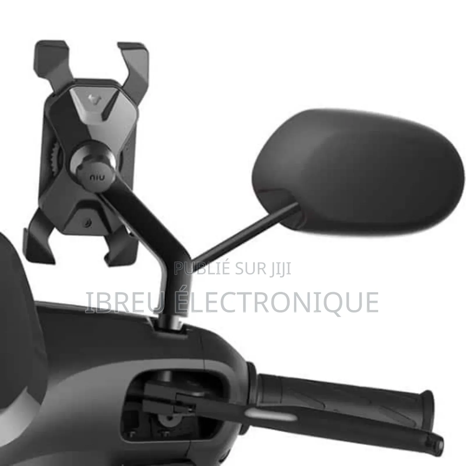 Support De Téléphone Anti-Secousses Montable Sur Rétroviseur