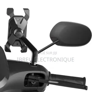 Support De Téléphone Anti-Secousses Montable Sur Rétroviseur