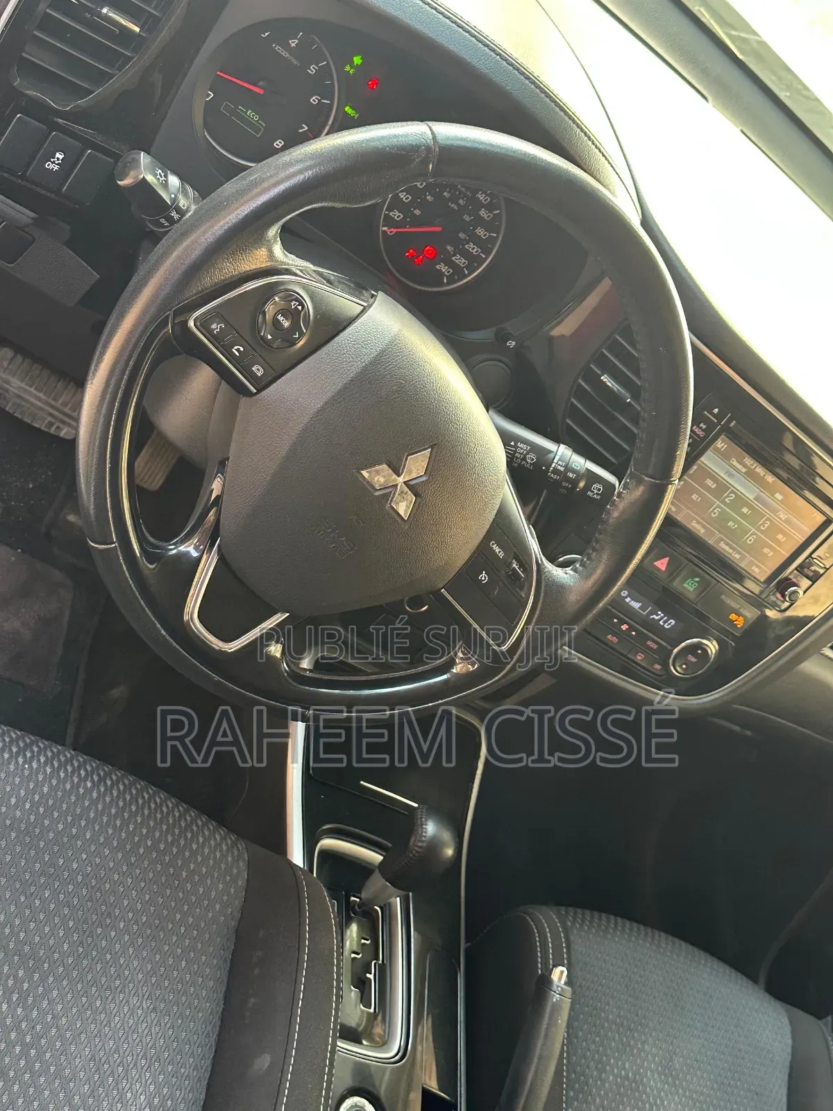 Mitsubishi Outlander 2017 Blanc