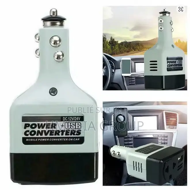 Convertisseur Auto Usb / Onduleur Universel Pour Voiture