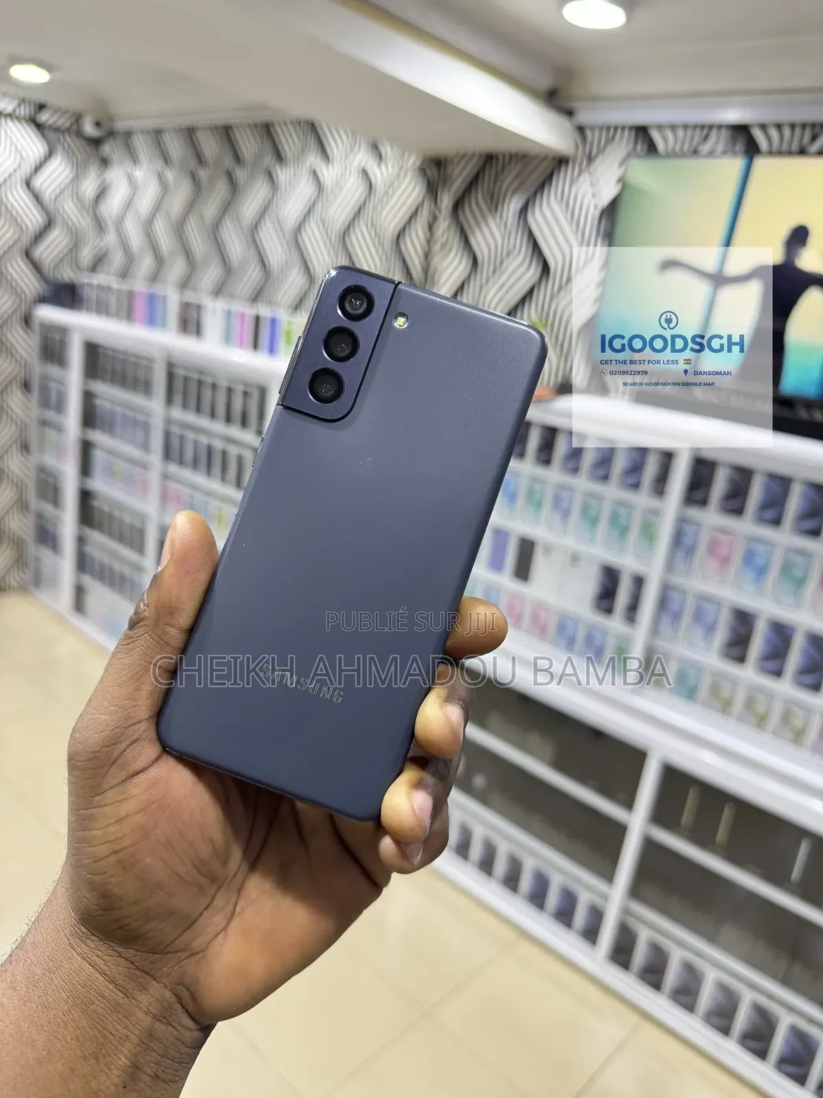 New Samsung Galaxy S21+ 5G 128 GB Black