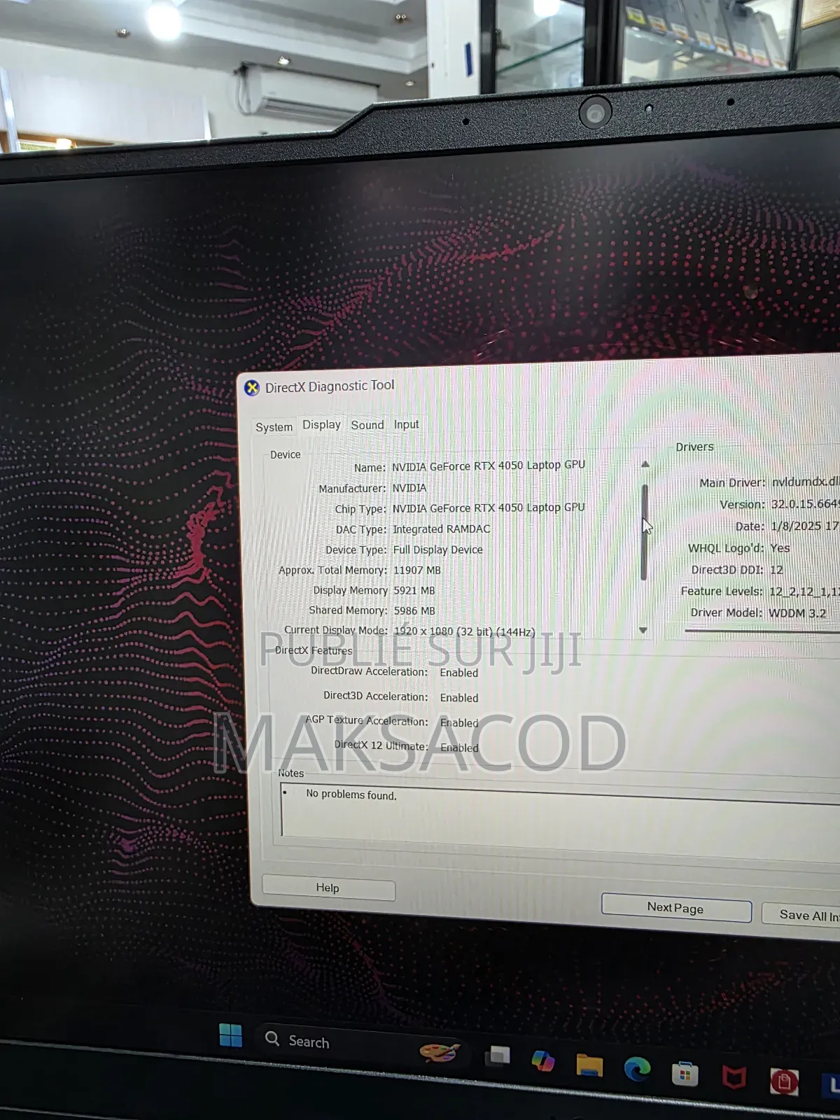 Ordinateur Portable Lenovo LOQ 15ARP9 24GB AMD Ryzen 5 SSD 512GB