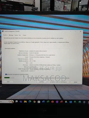 Ordinateur Portable Dell XPS 15 16GB Intel Core I7 SSD 512GB