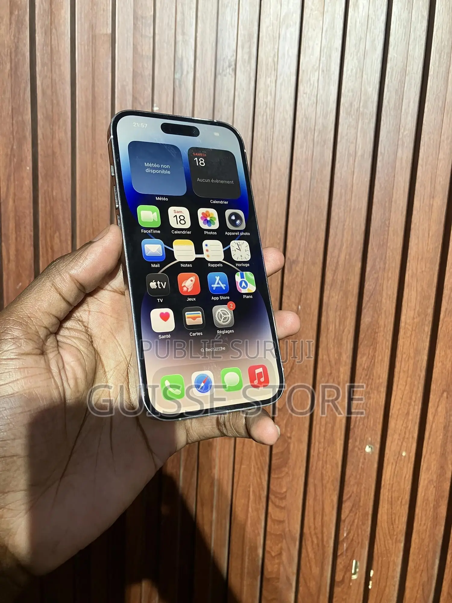 Apple iPhone 14 Pro 256 GB Blanc