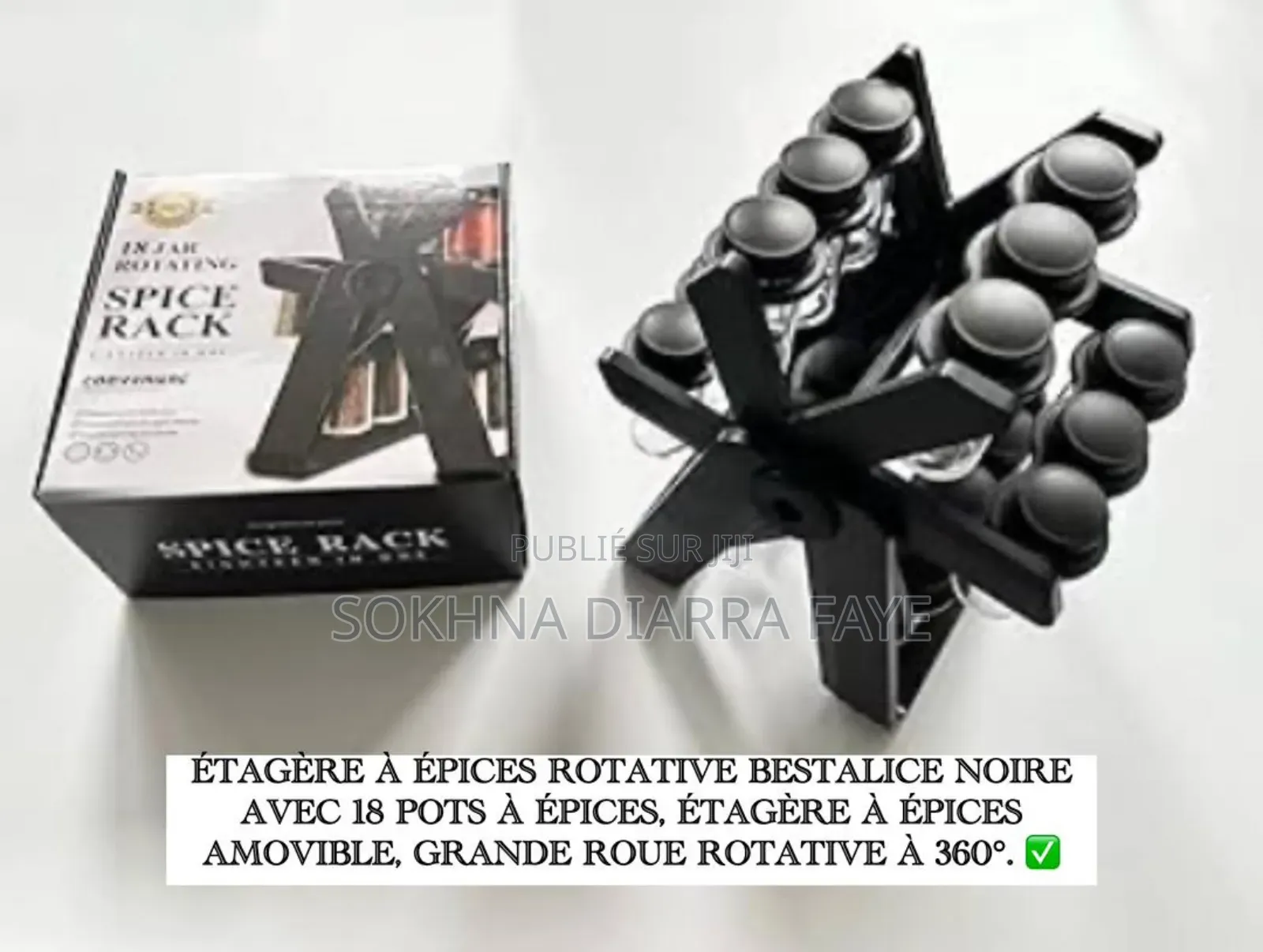 Étagère À Épices Rotative