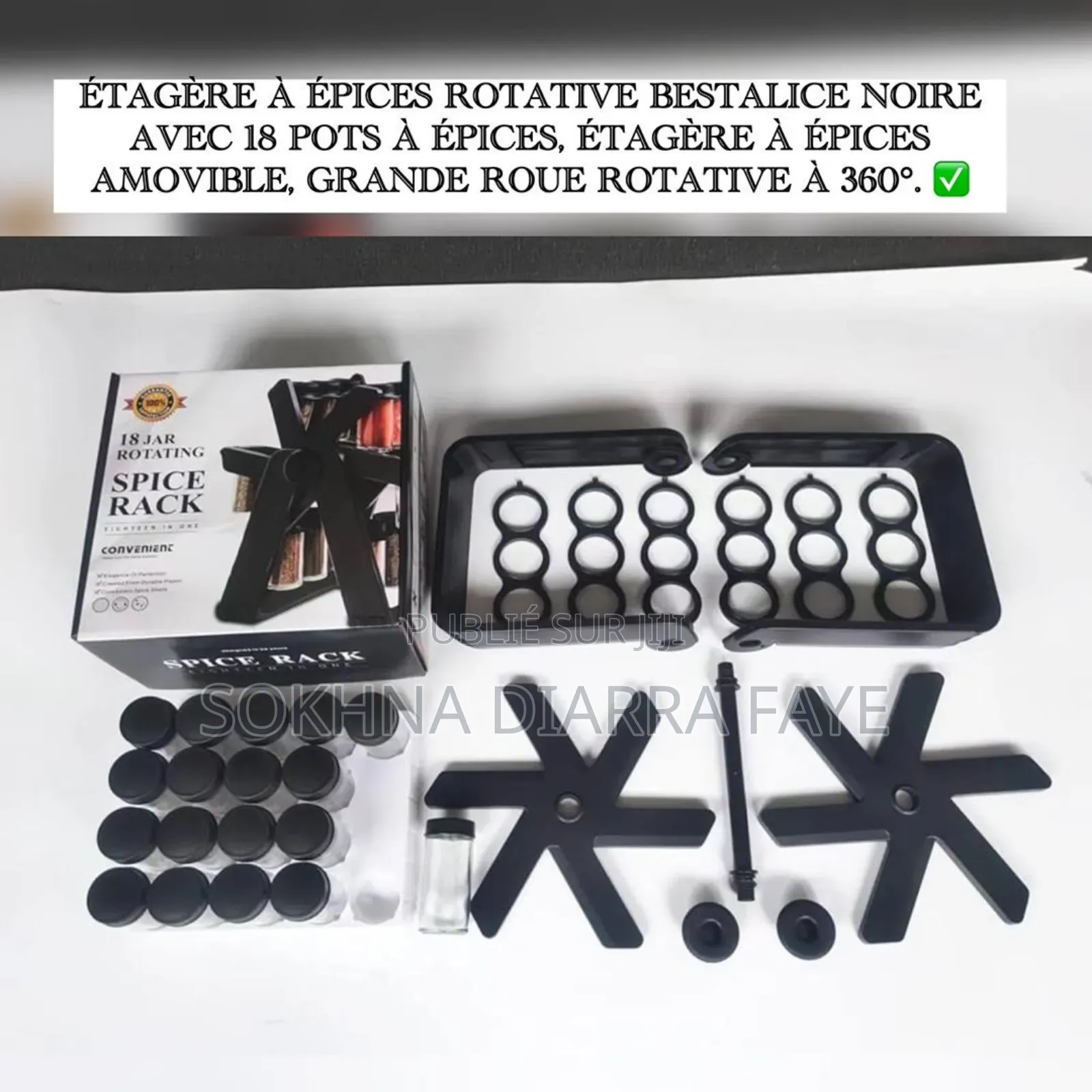 Étagère À Épices Rotative