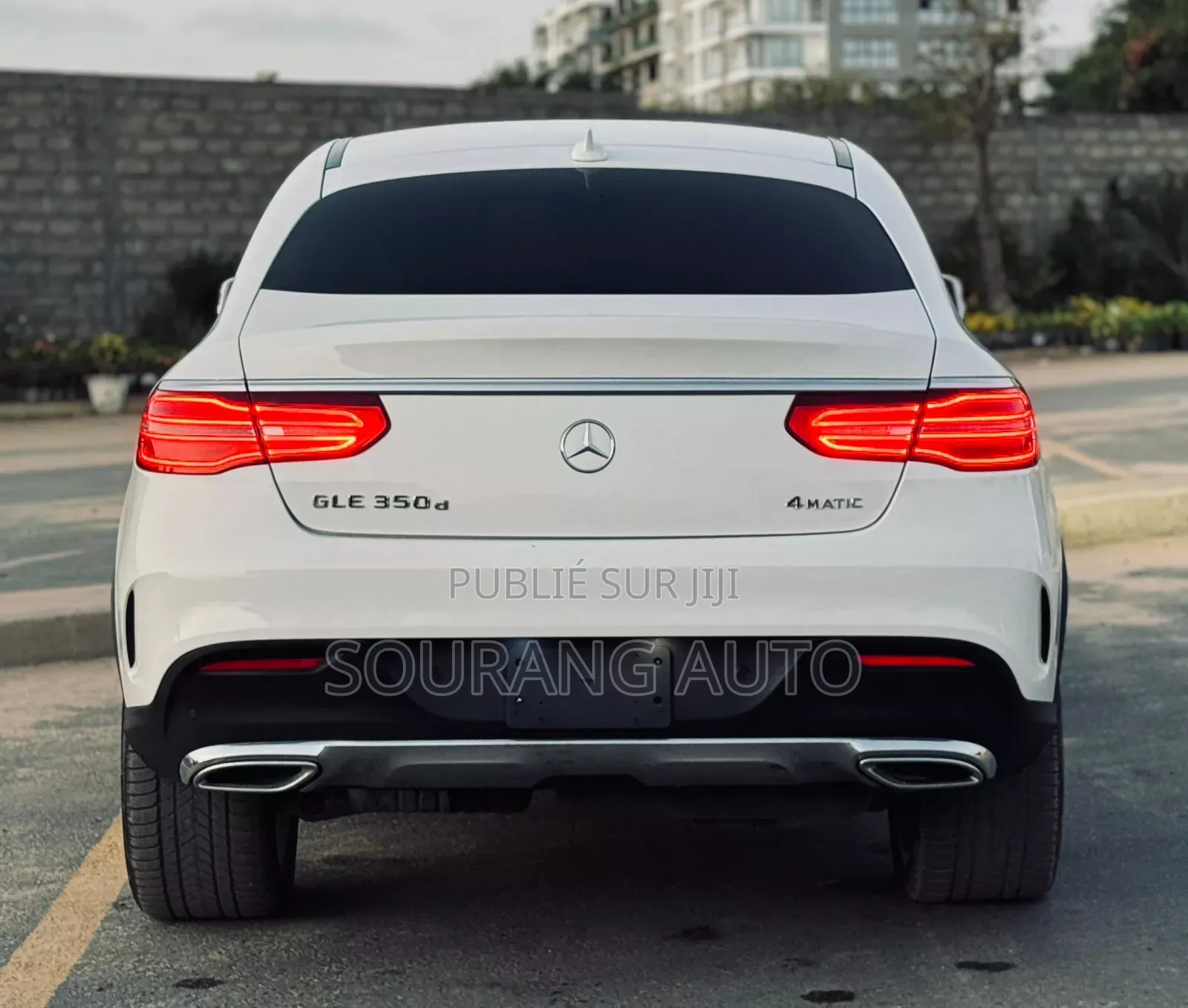 Mercedes-Benz GLE-Class GLE 350d 4MATIC 2016 Blanc