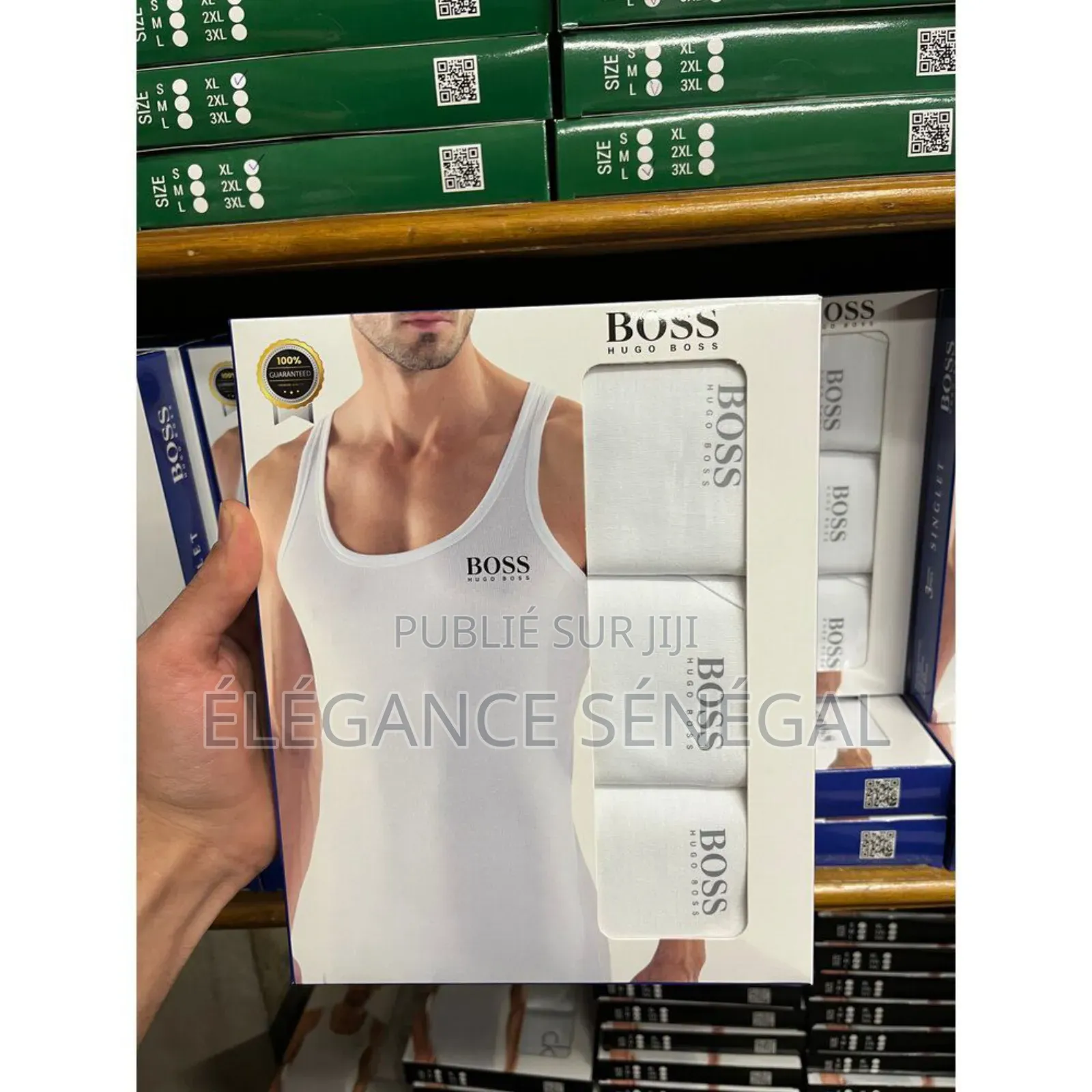 Lot De 3 Sous-Vêtement Coton Hommes Dakar