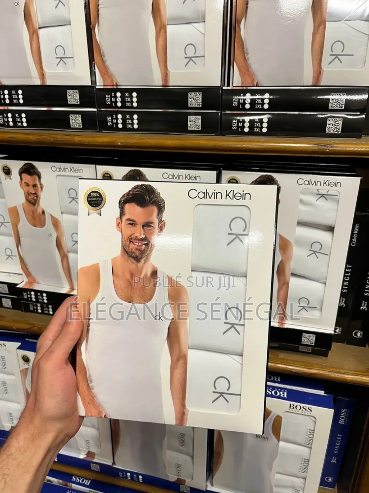 Lot De 3 Sous-Vêtement Coton Hommes Dakar