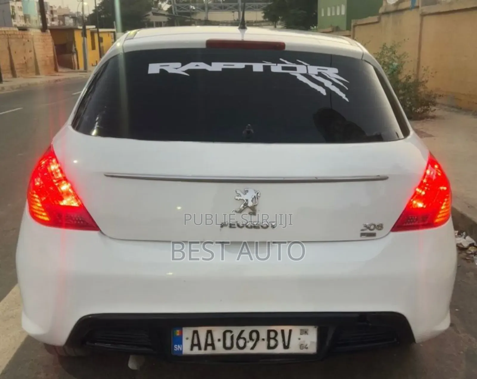 Peugeot 308 2012 Blanc