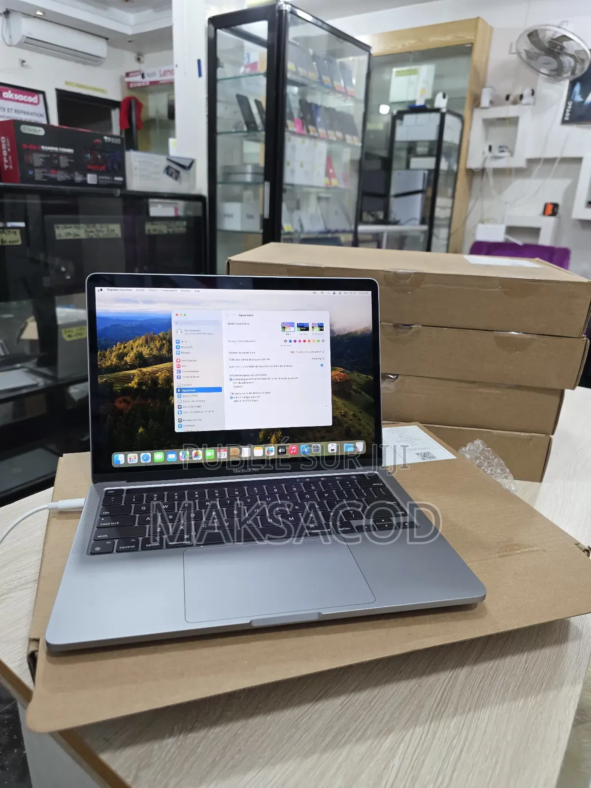 Ordinateur Portable Apple MacBook Pro M1 8GB Apple M1 SSD 256GB