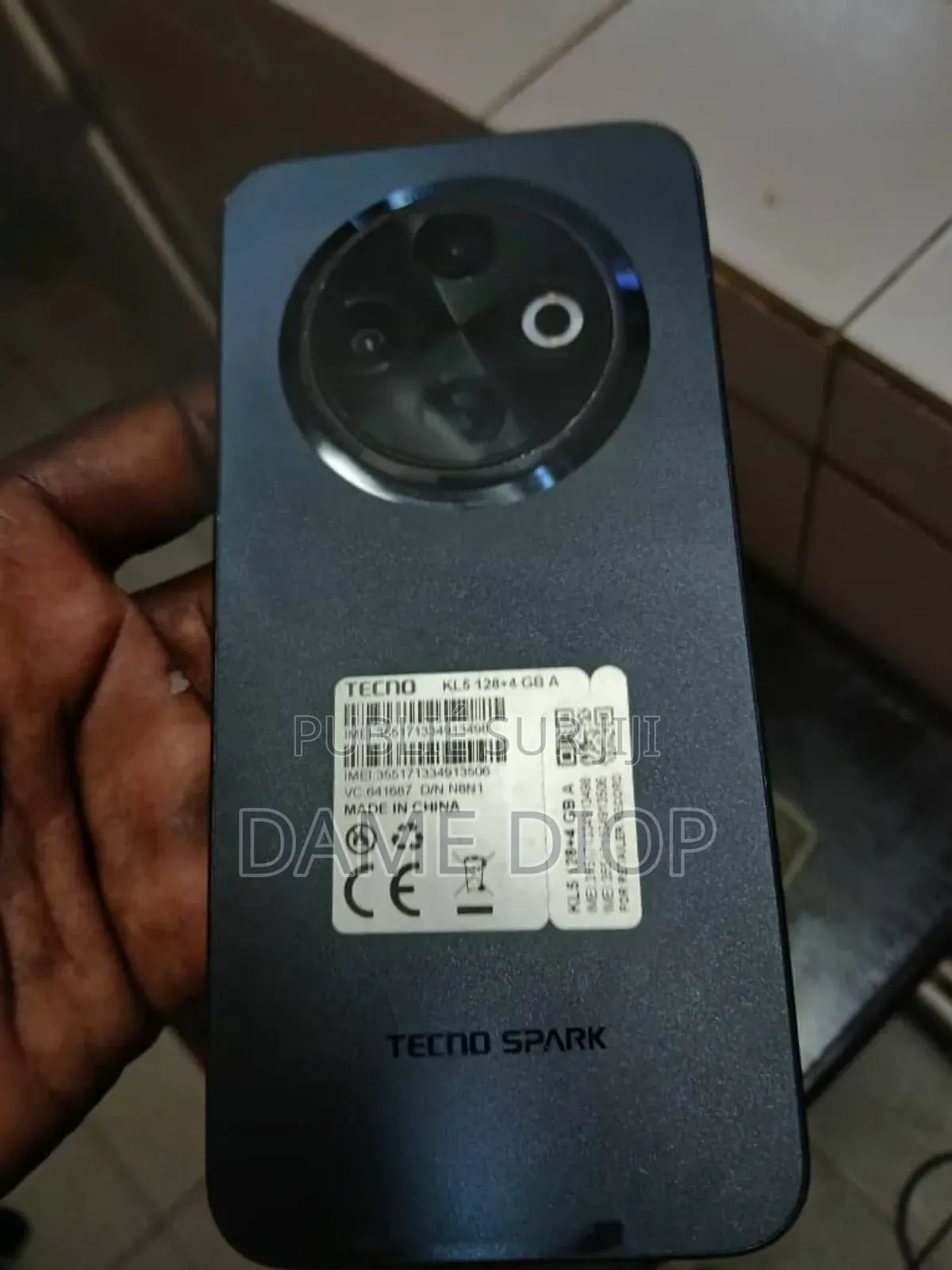 New Tecno Spark 30C 128 GB Black