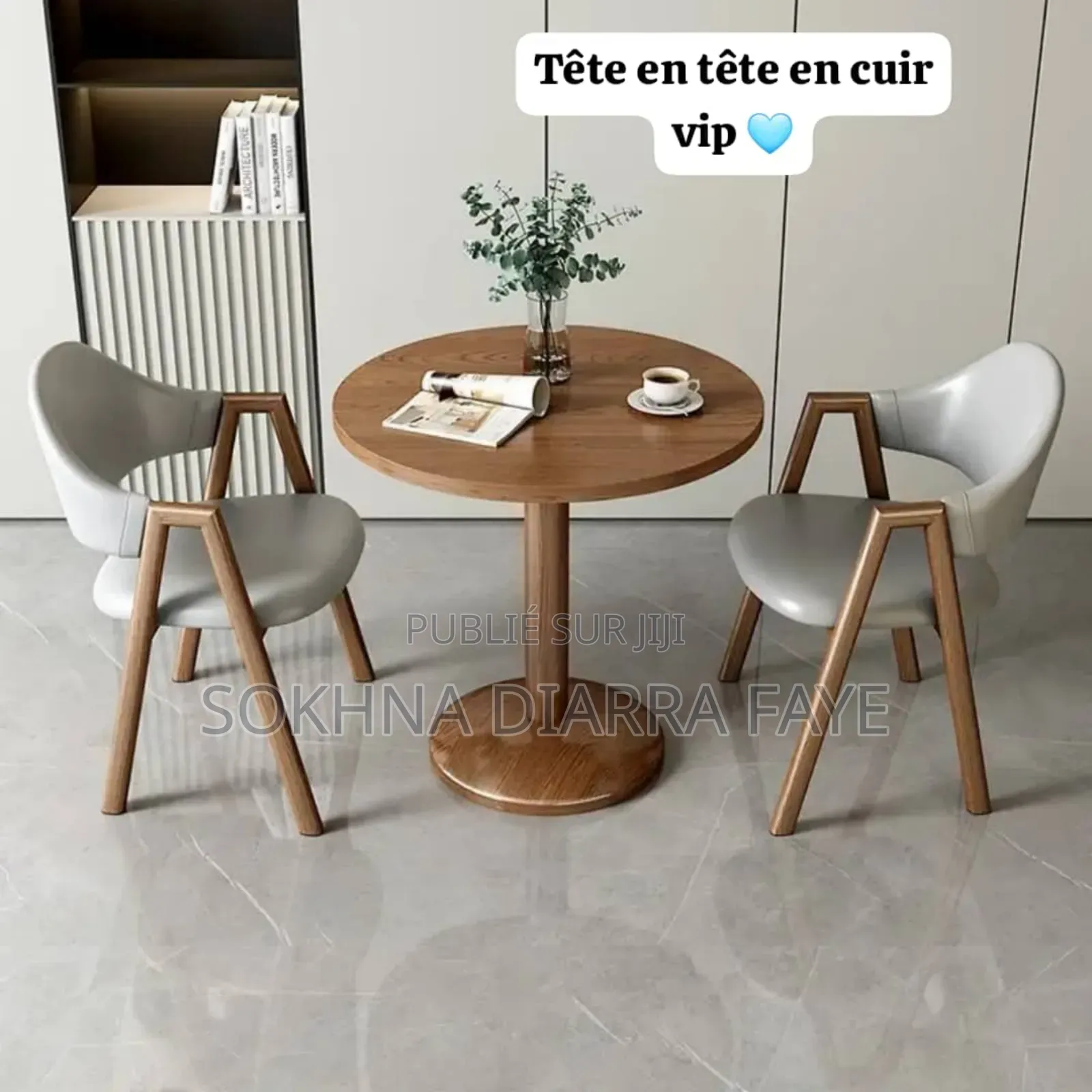 Tête À Tête Vip en Cuire