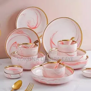 Ensemble 24 Pieces en Porcelaine