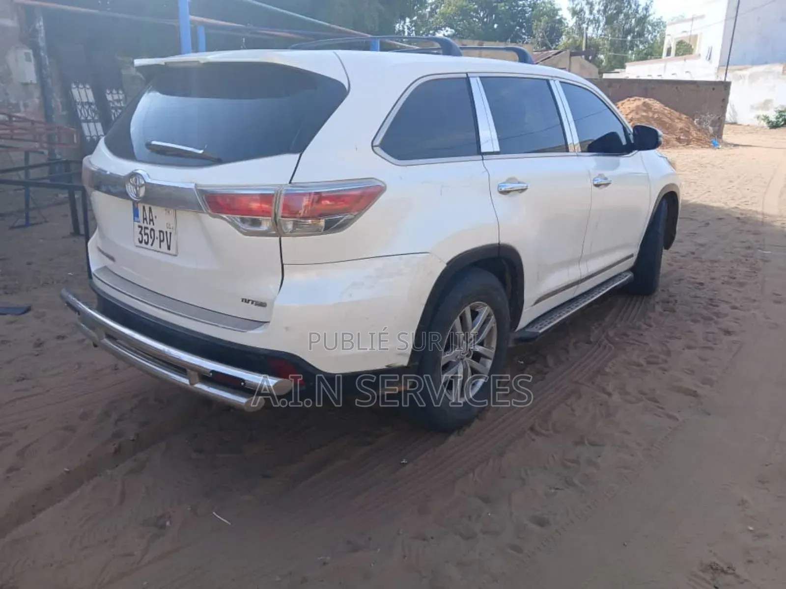 Toyota Highlander 2016 Blanc
