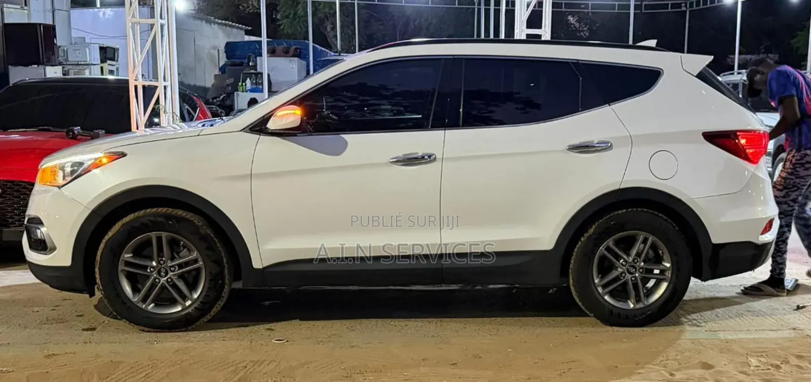 Hyundai Santa Fe 2017 Blanc