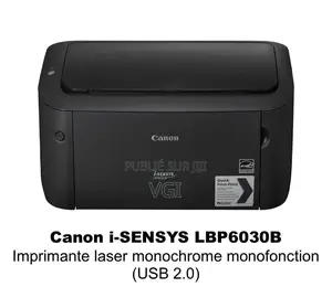 Imprimante Laser Monofonction Canon 6030 I-Sensys