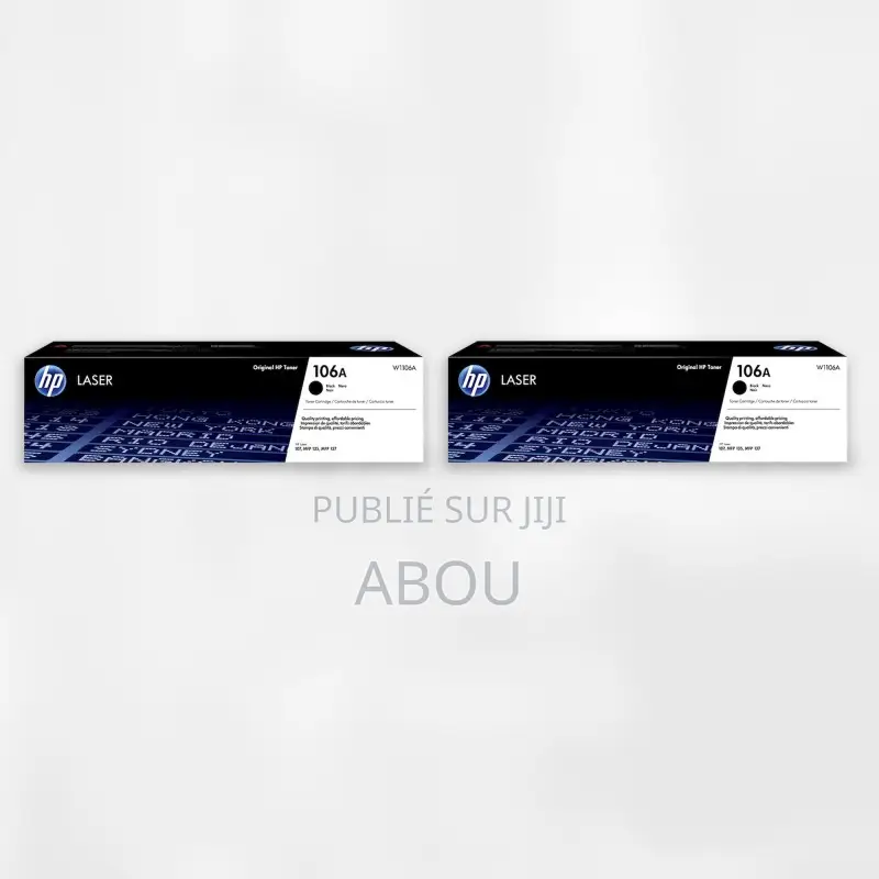 Hp 106a Compatible Toner Laser Noir – W1106a