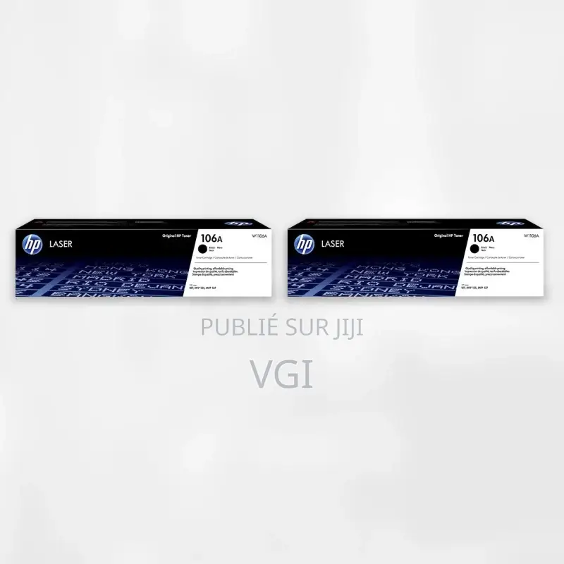 Hp 106a Compatible Toner Laser Noir – W1106a