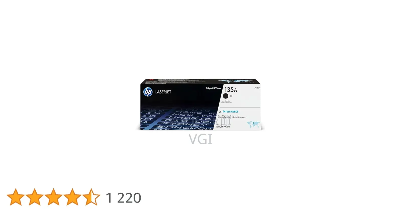 Cartouche Hp Laser 135a Toner Compatible Noir W1350a