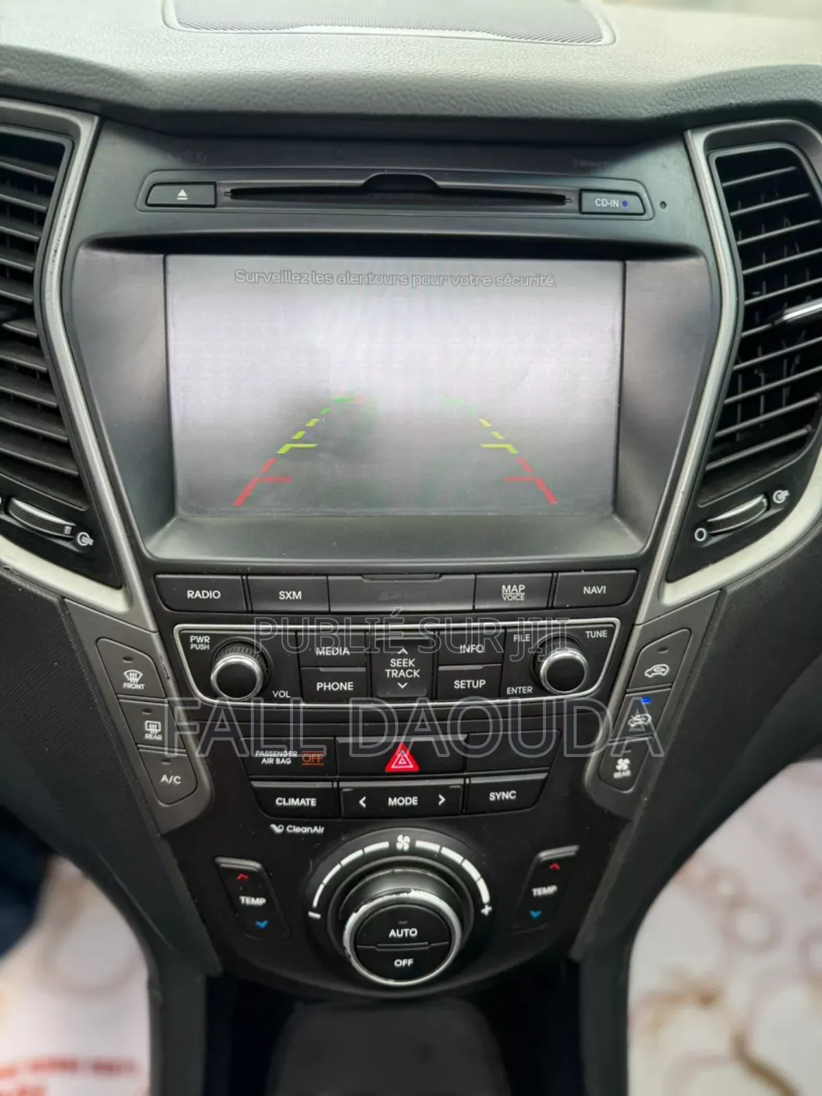 Hyundai Santa Fe 2017 Blanc