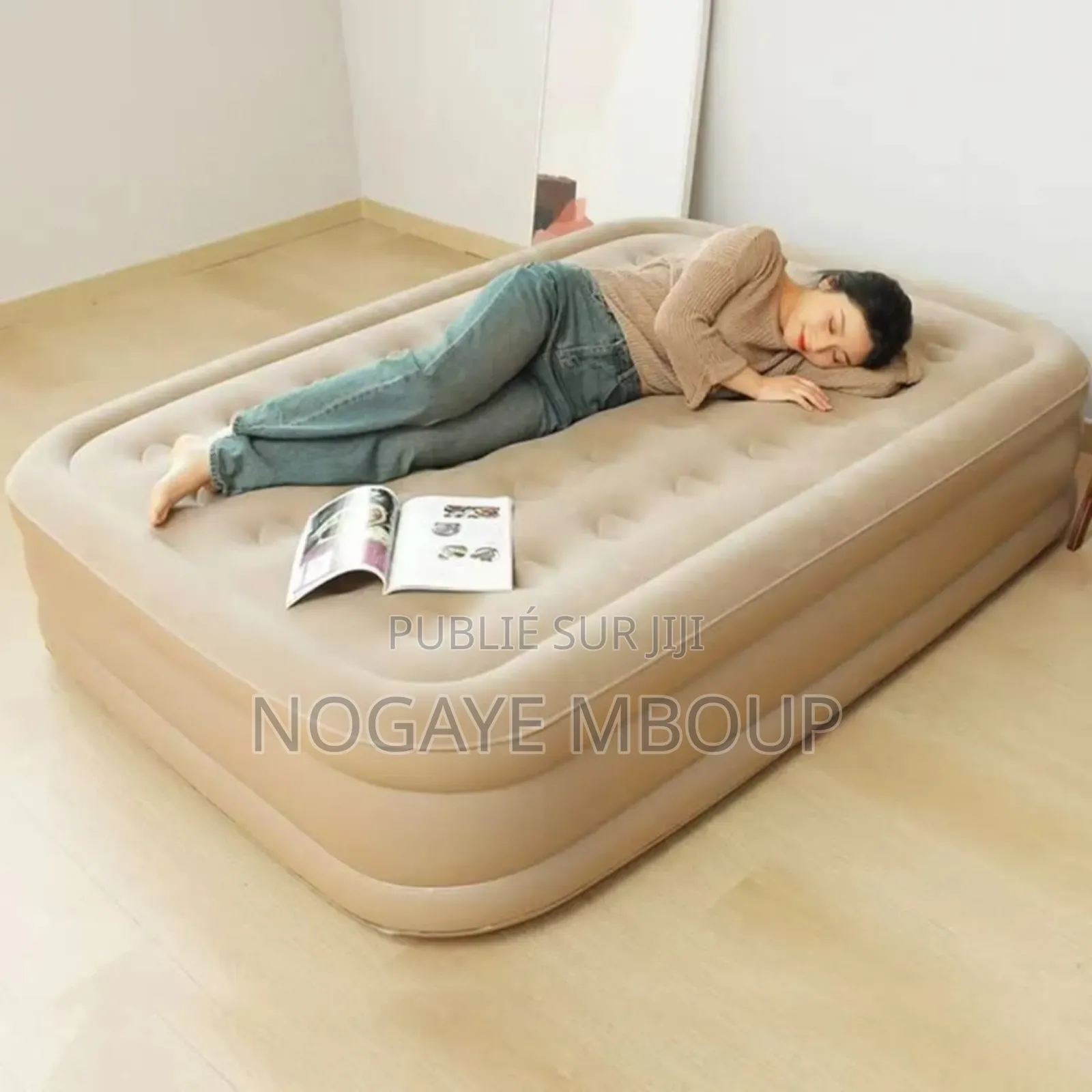 Matelas Gonflable Avec Pompe Électrique Integree 1place