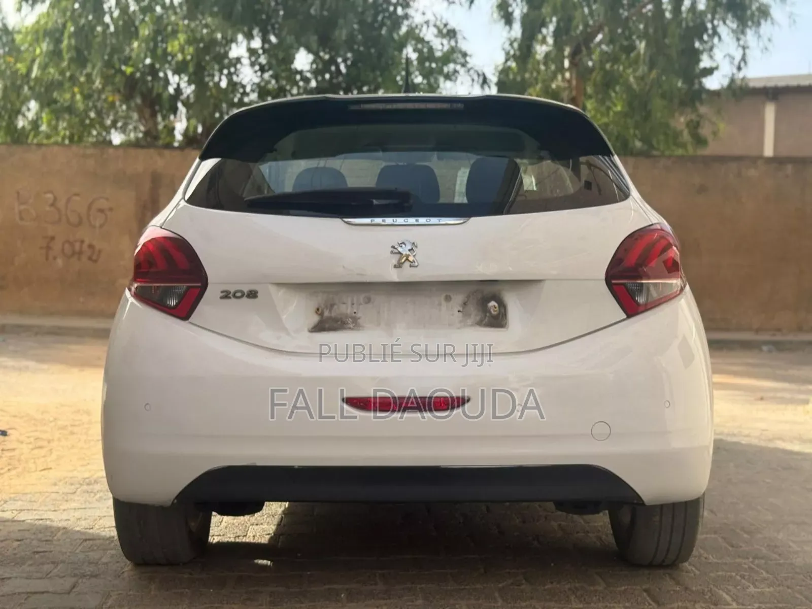 Peugeot 208 2018 Blanc