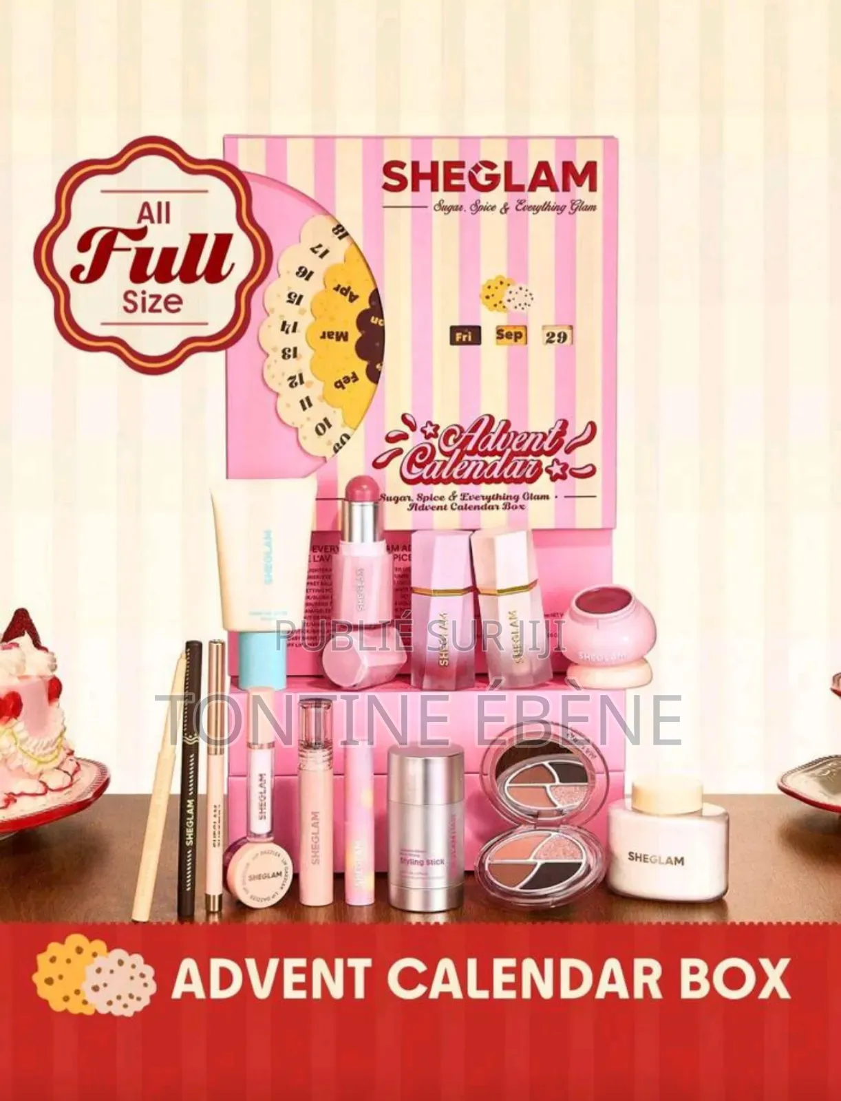 Calendrier De l'Avent Makeup by Sheglam