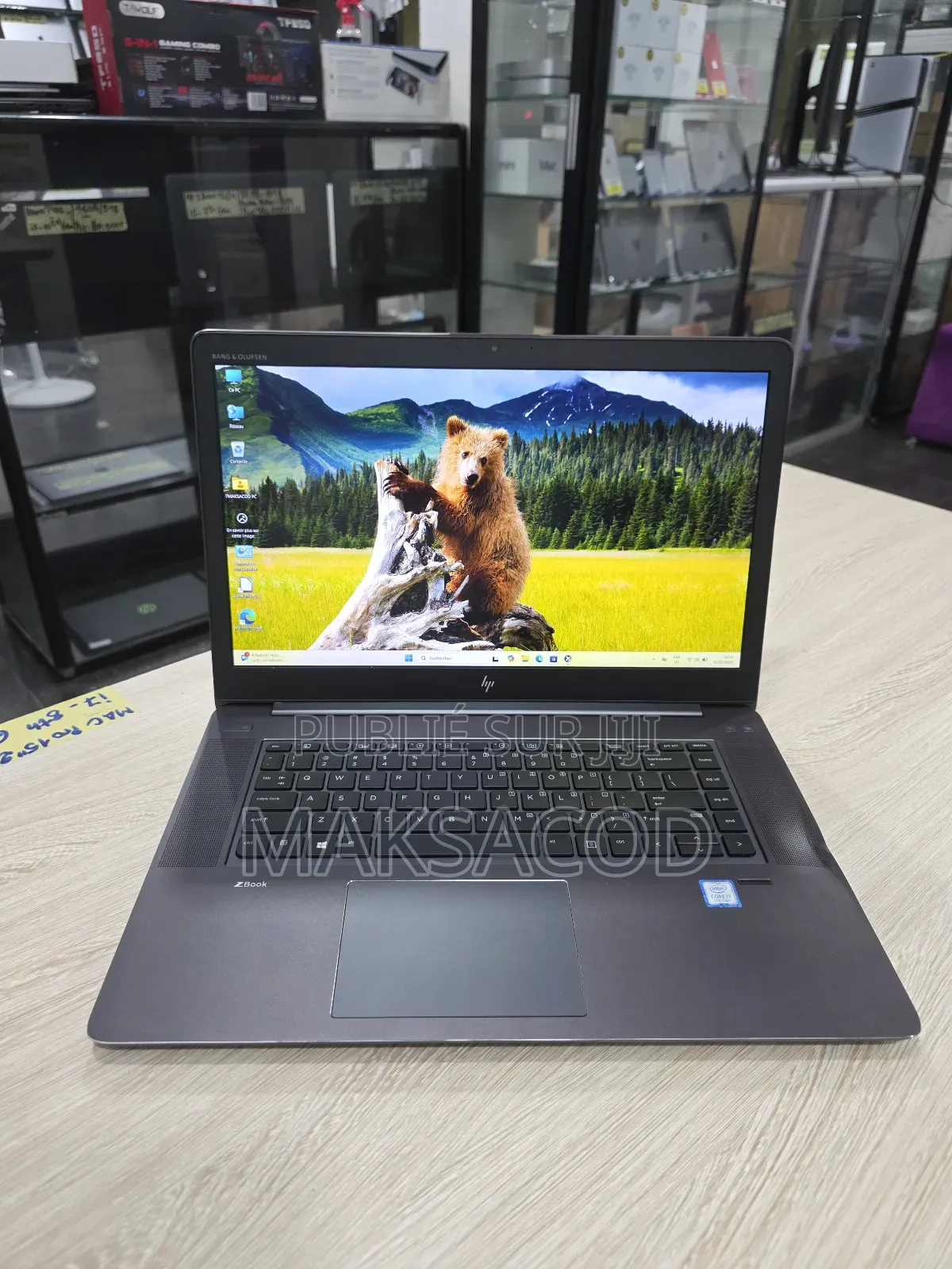 Ordinateur Portable HP ZBook Studio G4 16GB Intel Core I7 SSD 256GB