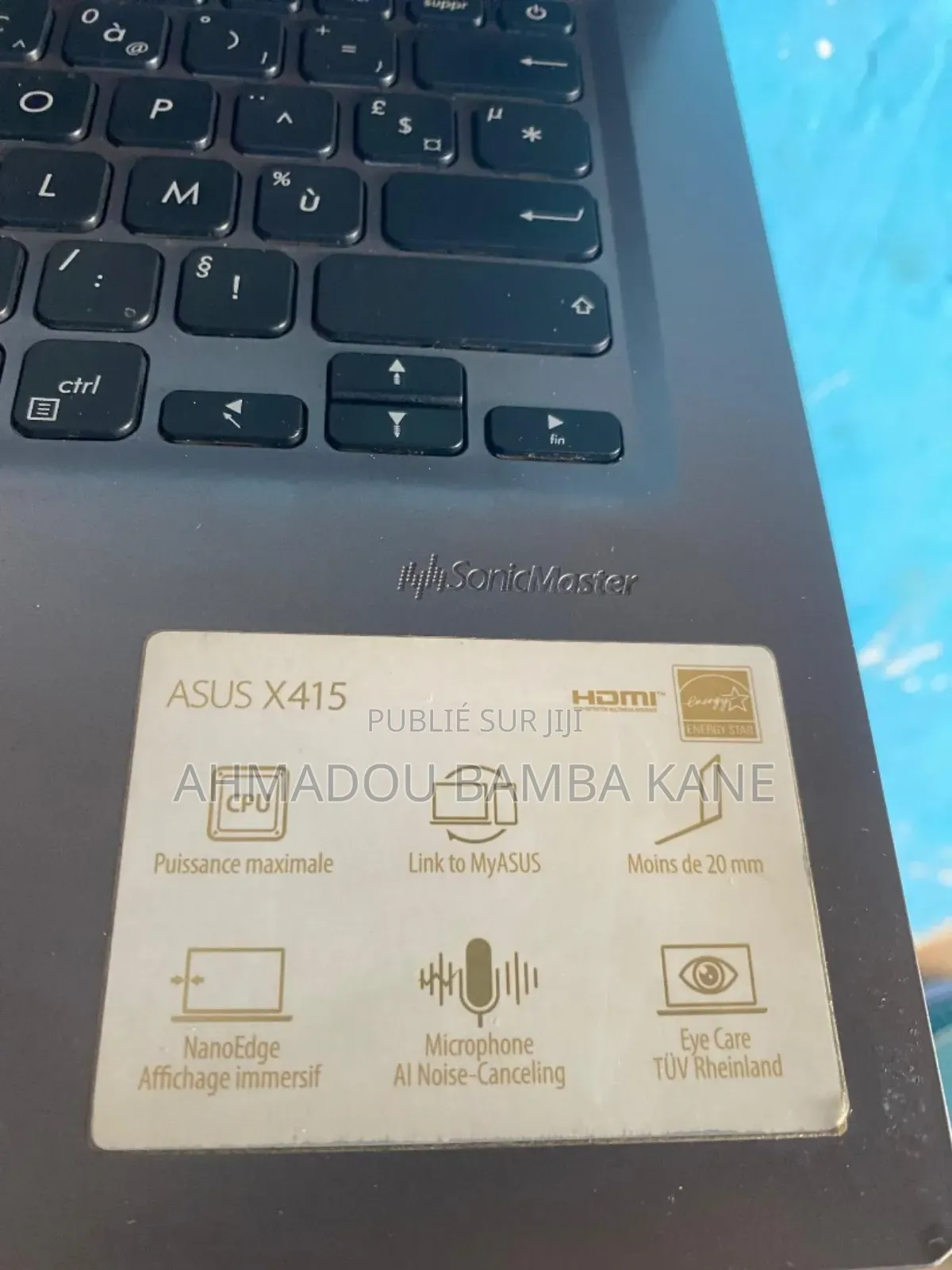 New Ordinateur Portable Asus X415J 8GB Intel Core I5 SSD 500GB