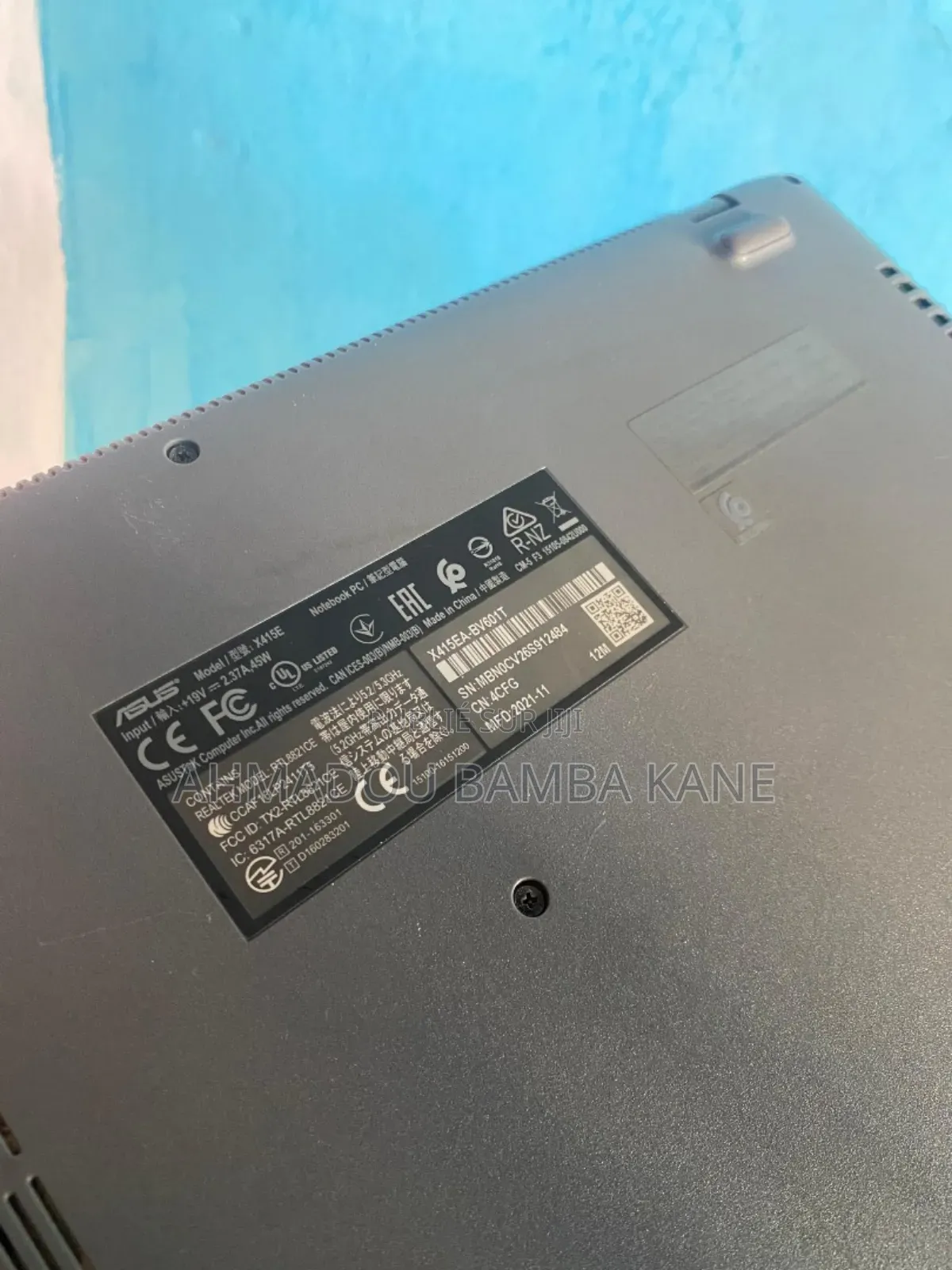 New Ordinateur Portable Asus X415J 8GB Intel Core I5 SSD 500GB