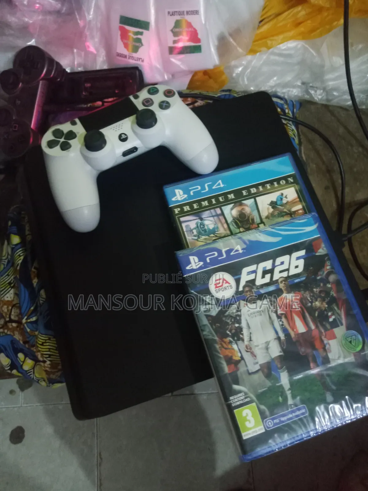 Ps4 + 2 Jeux Fc26 Gta5