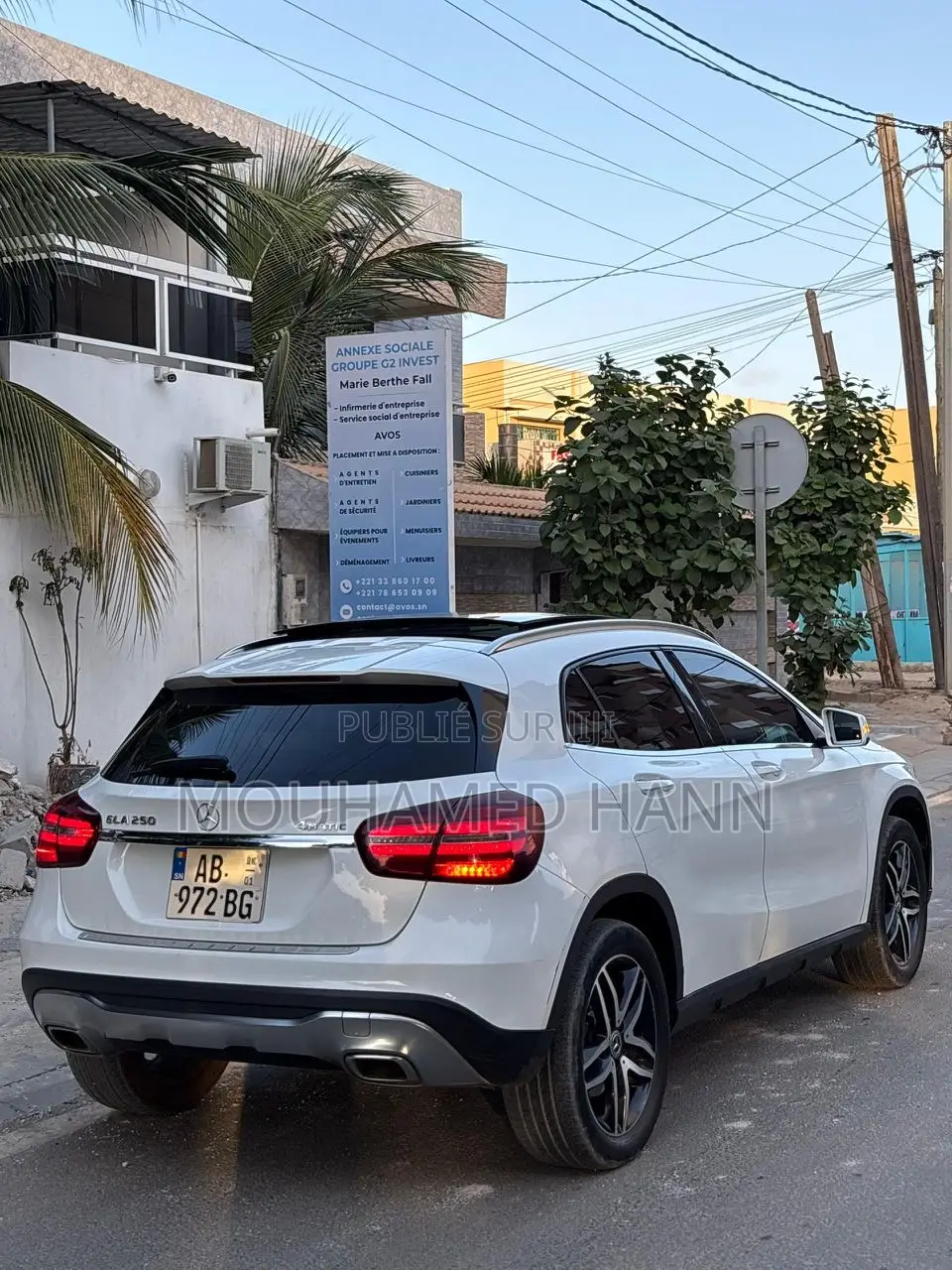 Mercedes-Benz GLA 250 2020 Blanc